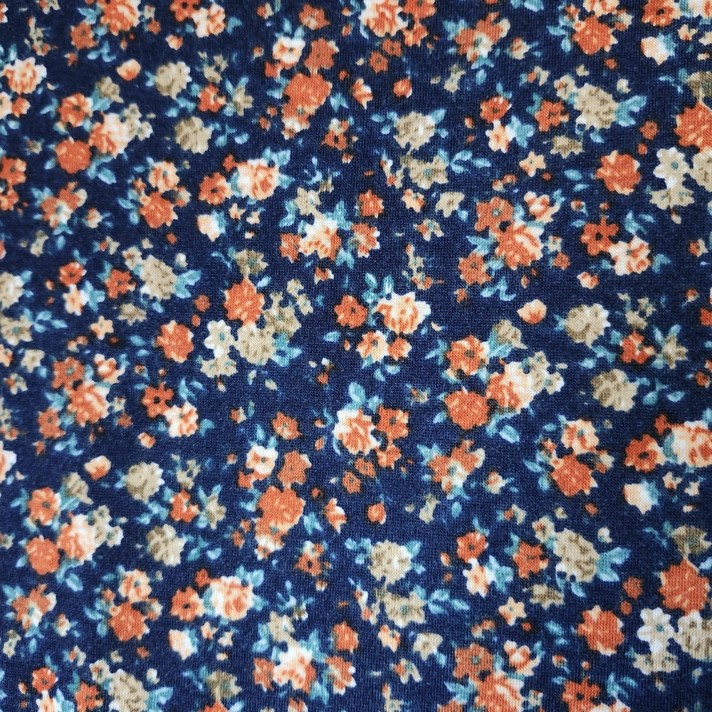 NEARLY NEW Floral Long Sleeve Soft Knit Dress - Picture 4 of 6
